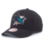 Бейсболка Mitchell & Ness - San Jose Sharks Team Ground 2.0 Pro-Crown