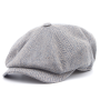 Кепка Wigens - Newsboy Retro Cap (grey/navy)