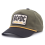 Бейсболка American Needle - Roscoe ACDC (army green/black)