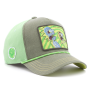 Бейсболка Capslab - Rick and Morty Together (olive/green)