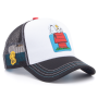 Бейсболка Capslab - Peanuts Snoopy (black/white)