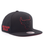Бейсболка Mitchell & Ness - Logo Eclipse Snapback NBA Chicago Bulls (black)