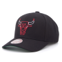 Бейсболка Mitchell & Ness - Neon Logo Pro Snapback NBA Chicago Bulls (black)
