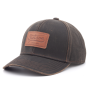Бейсболка Stetson - Baseball Cap Co/Pes Leather Patch (brown)