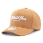 Бейсболка Mitchell & Ness - M&N Branded Pinscript Classic (tan)
