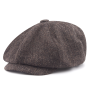 Кепка Wigens - Baker Boy Cap (dark brown)