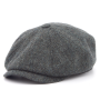Кепка Stetson - Hatteras Wool Herringbone (green/grey)