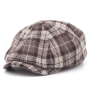 Кепка Stetson - Hatteras Sustainable Harris Tweed Undyed Virgin Wool (brown/grey)