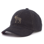 Бейсболка Stetson - Embroidered Deer Corduroy Cap (black)