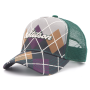 Бейсболка Stetson - Argyle Check Trucker Cap (green/grey)
