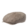 Кепка Stetson - 8-Panel Cap Silk/Linen Herringbone (biege)