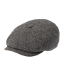 Кепка Stetson - Hatteras Herringbone Harris Tweed (grey)