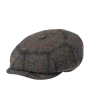 Кепка Stetson - Hatteras Check Harris Tweed (green/brown)
