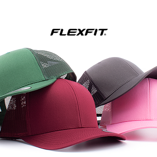 Бейсболки и шапки Flexfit